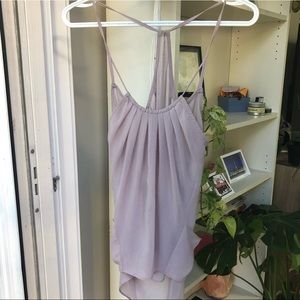 Lilac Tank top with POCKETS!